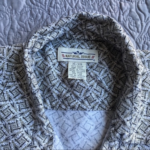 Natural Instinct short sleeve button down size XL - Picture 6 of 6